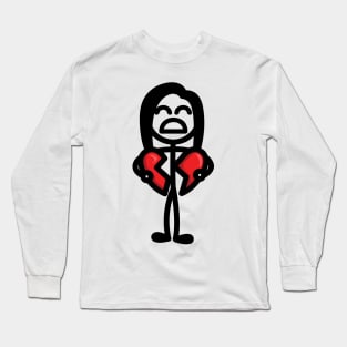 Broken Hearted Long Sleeve T-Shirt